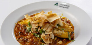 Você sabe qual é o melhor restaurante a quilo do Brasil? "Tilápia do Espírito Santo: Tradição e Consciência", prato vencedor do concurso. Foto: Celso Yamachita